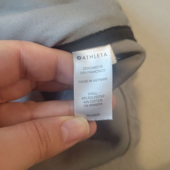 Athleta Full Zip Hoodie jacket Gray Size XS - Picture 4 of 8
